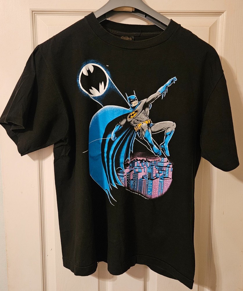 Vintage 1988 Batman DC Comics T Shirt Changes Tag Size XL Near Mint Gem