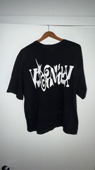 Vicinity Graphic Logo Black Crew Neck Short Sleeve. Size medium