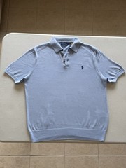 Raulph Lauren Men’s light blue Polo Shirt Size L