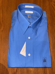 Van Heusen,wrinkle free,Mens dress shirt,classic fit,polyester, 17 34/35 (new)