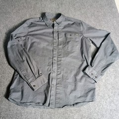 5.11 Tactical Men’s L Gray Concealed Carry Button Down Shirt Vented Pocket