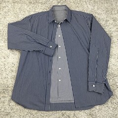 N.Hoolywood Shirt Mens 38 Mister Hollywood 2 Layer Long Sleeve Made In Japan EUC