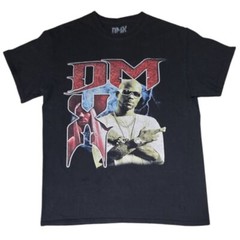 Unisex DMX Bootleg Red T-Shirt Rap Tee Black M