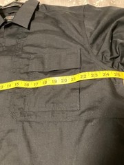 5.11 Tactical Men’s Large Black Ripstop Long Sleeve Shirt Pen Pocket Uniform