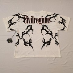 Civil Regime X Jujutsu Kaisen Wrath Of Sakuna White T-shirt
