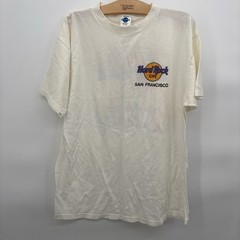 Vintage Hard Rock Cafe San Francisco Tee Size Unisex XL Surf Board White – 15G