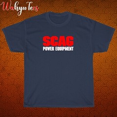 New Scag Power Equipment Logo Black/Grey/Navy/White Size S-5XL Unisex T-Shirt