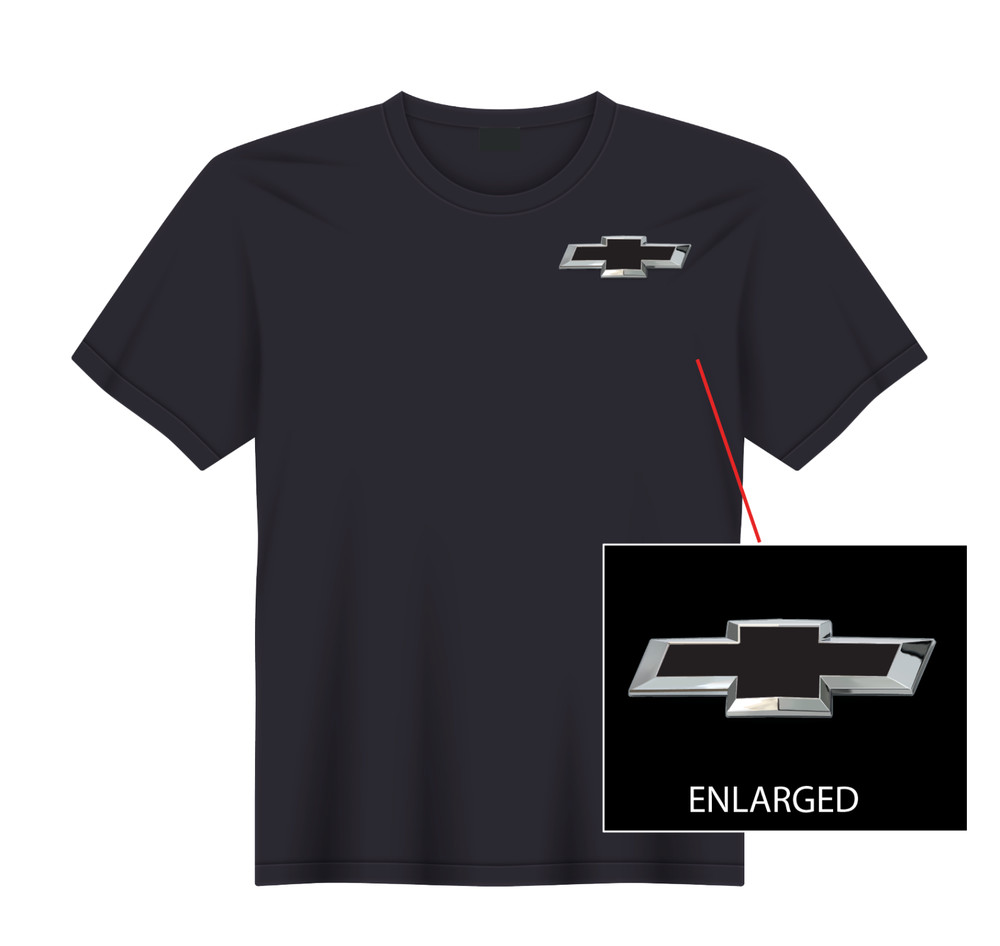 Chevy Chevrolet Black Bowtie T-Shirt NEW S, M, L, XL