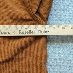 Everlane Shirt Mens Medium Brown Cotton Twill Overshirt Double Pocket Casual