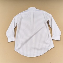 Brooks Brothers Dress Shirt 15.5 32 Traditional Non Iron Stretch White Stripes