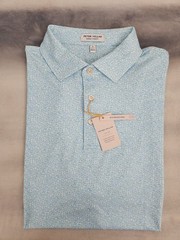Peter Millar Crown Sport Mezcal Performance Jersey Polo Men’s Large MS25EK29S