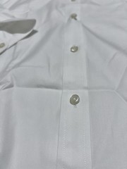 Charles Tyrwhitt Dress Shirt 16.5 36 Classic Fit Non Iron White Twill Cutaway