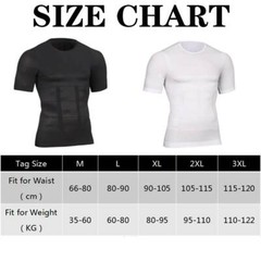 Men Compression Shirt Weight Loss Muscle T-Shirt Body Shaper Slimming Tank Tops