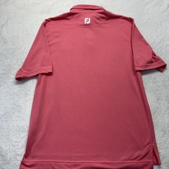 Foot Joy Beau Rivage Golf Resort Short Sleeve Polo Shirt Men M Pink