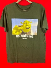 Shrek “NO PINCHING” Green Mens T-Shirt – PICK YOUR SIZE