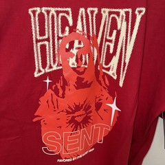 Outrank Brand Mens Shirt Size 2Xl Heaven Sent Flavored By Most High Red Xxl