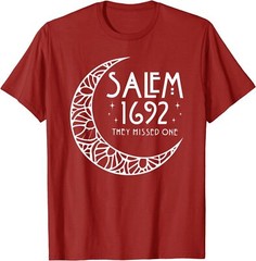 Salem 1692 They Missed One Crescent Witchcraft Gift Unisex T-Shirt
