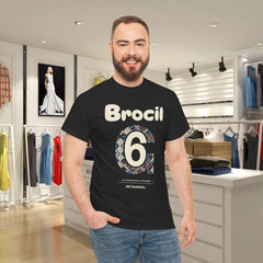 Brocil 6 Tribal Pattern Graphic T-Shirt