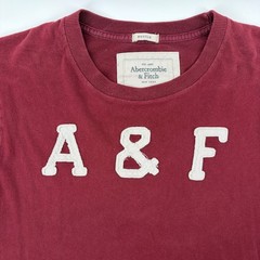 Y2K Abercrombie & Fitch Shirt Mens 2XL Muscle Fit Embroidered Applique Logo