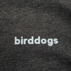 Birddogs Shirt Mens Medium Charcoal Gray Heather Logo