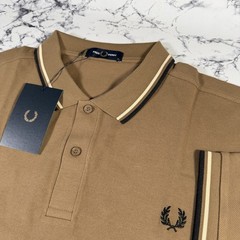 FRED PERRY Mens Shaded Stone Twin Tipped Polo Shirt SIZE XL M3600 W60 BNWT