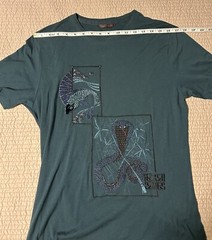 Roberto Cavalli Vintage Fall 2006 Japanese Embroidered Appliqué T 46 Small