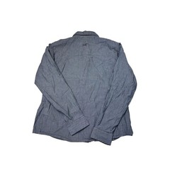 Arcteryx Mens Blue Grey Long Sleeve Button Down Shirt Size M Cotton Viscose