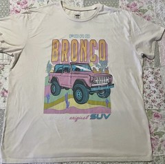 Ford Bronco “America’s Original SUV” Pastel Desert Graphic T-Shirt – XXL