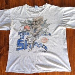 Vintage Shaq Salem Sportswear Tee Large Orlando Magic Rookie of the Year NBA 90s
