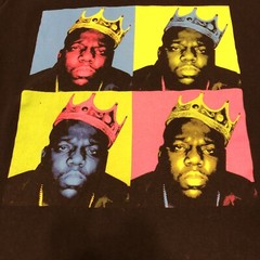 The Notorious B.I.G. Biggie Andy Warhol Shirt Size Medium