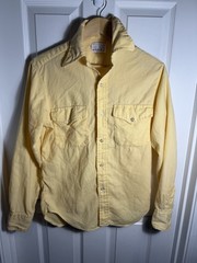 Vintage Viyella By F A MacCluer Mens Small Button Down Shirt Wool Blend Scotland