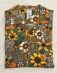 Walt Disney World Vault Collection 50 Orange Bird Camp Shirt Men’s L