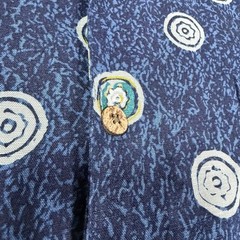 Gordon Clothing Co Tiki Print Short Sleeve Hawaiian Shirt Men’s Sz XL Navy Blue