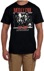 Motley Crue The Dirt Rock Band Black T Shirt