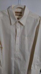Gold Label Classic Cream Long Sleeve Button-Up Shirt