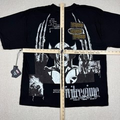 Civil Regime x Marvel Wolverine In Chaos We Bloom 199X Oversized Tee Black M NEW