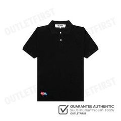 PLAY COMME DES GARÇONS MEN POLO SHIRT COLOR BLACK CODE: AZ-T336 (BLACK)