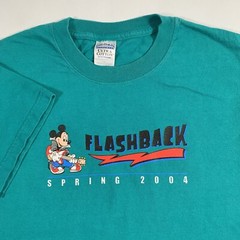 Vintage Disney Flashback Spring 2004 T-Shirt Mens Small Hyperion Broadway Mickey