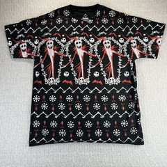 Tim Burton Nightmare Before Christmas Walt Disney T-shirt (M) jack Skellington