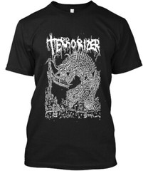 New Popular! Terrorizer American Vintage Classic Retro Logo T-Shirt Size S-4XL