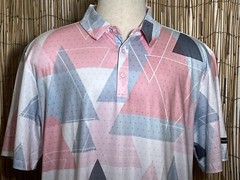 Greenside Golf Mens SS 3-Button Golf Polo-Size XXL-NWT-Poly Spandex Blend