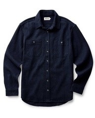 Taylor Stitch Men’s Utility Shirt in Rinsed Indigo Sashiko S / 38 NWT