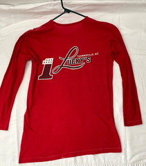 Vintage LUCKY’S HARLEY THOMASVILLE 3/4 Sleeve Late 80’s / Early 90’s