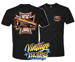 Barry Setzer Nitro Legends Vega Funny Car (Pat Foster) (310) T-Shirt