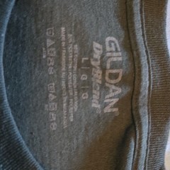 Gildan DryBlend Men’s Black Join Us For Dinner Graphic Crew Neck T-Shirt L