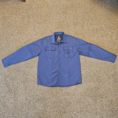TACVASEN Tactical Shirt Mens L Outdoor Sports Removable Sleeves Vented