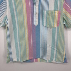 Chubbies Raindancer Short Sleeve Button Shirt Men’s S Multicolor Striped New NWT