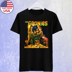The Goonies Retro Movie Horror Island Men’s T-shirt Size S-5XL