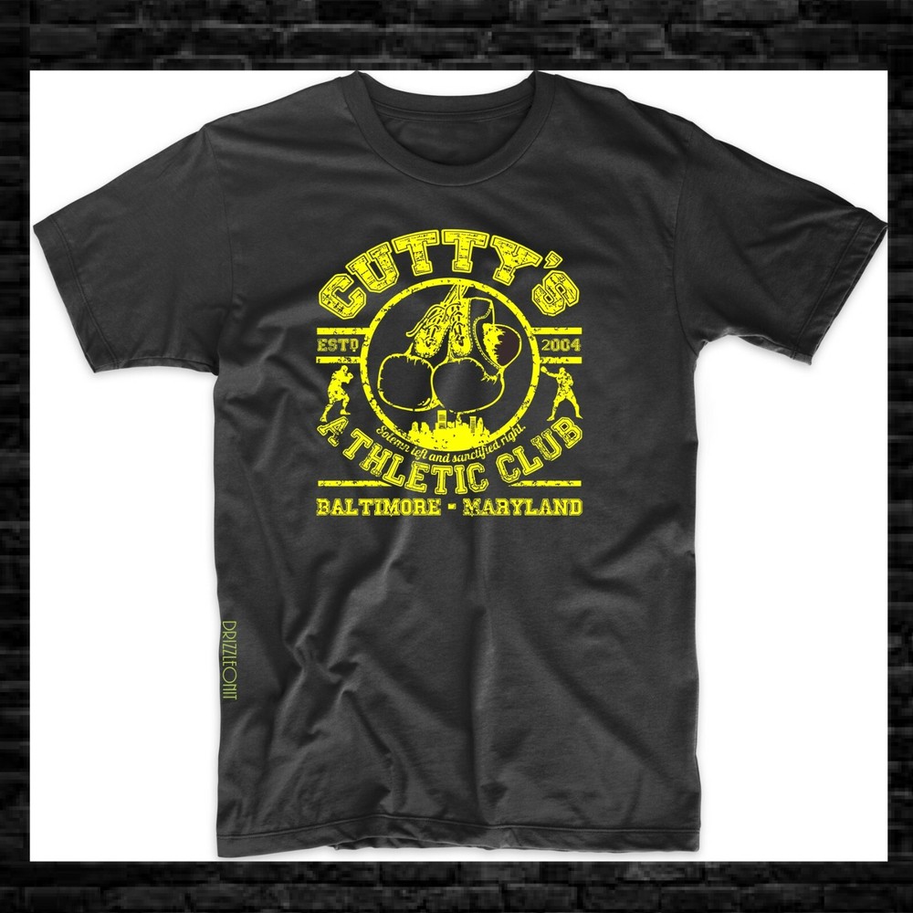 Cutty Boxing Gym Athletic Club Baltimore Maryland Graphic Tee S-2XL