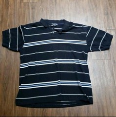 Mens town polo golf shirt size large